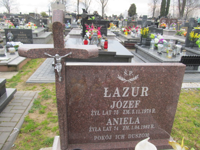 Aniela Łazur Goraj - Grobonet - Wyszukiwarka osób pochowanych