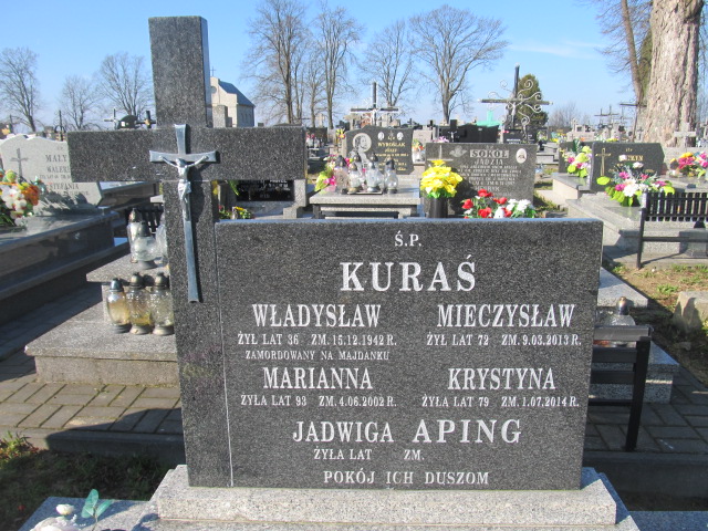 Krystyna Kuraś Goraj - Grobonet - Wyszukiwarka osób pochowanych