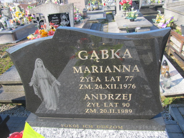 Marianna Gąbka Goraj - Grobonet - Wyszukiwarka osób pochowanych