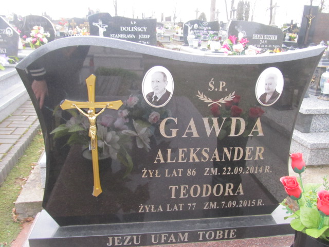 Grób Aleksander Gawda