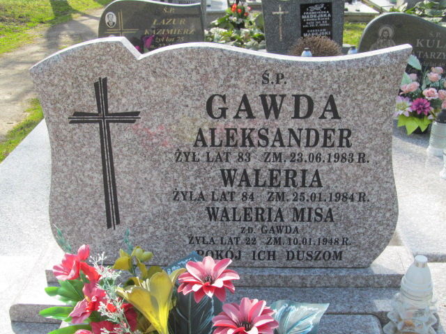 Waleria Misa Goraj - Grobonet - Wyszukiwarka osób pochowanych