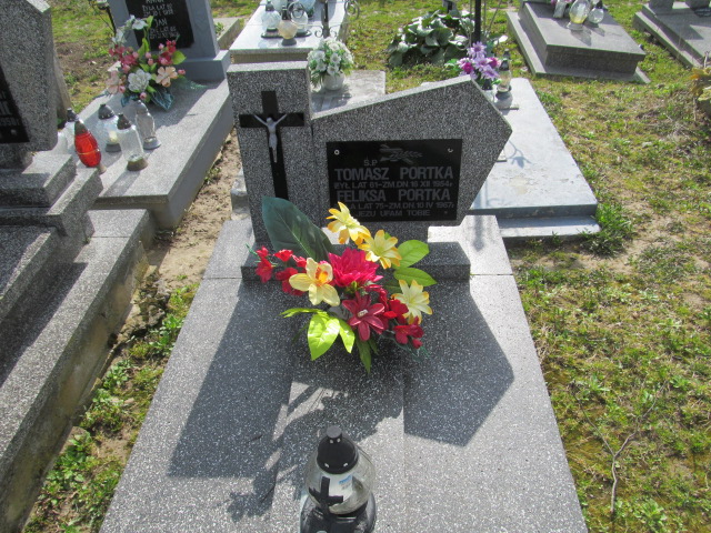 Grób Tomasz Portka