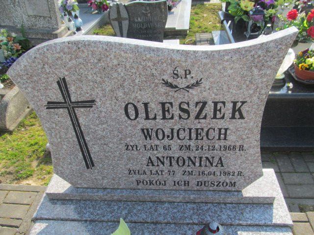 Wojciech Oleszek Goraj - Grobonet - Wyszukiwarka osób pochowanych
